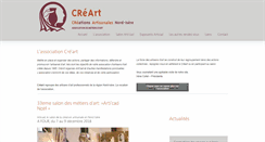 Desktop Screenshot of creart-artisans-art.org